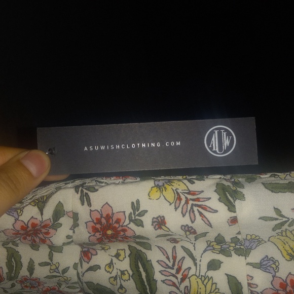 AS U Wish Floral NWT Dress Medium - Picture 4 of 6